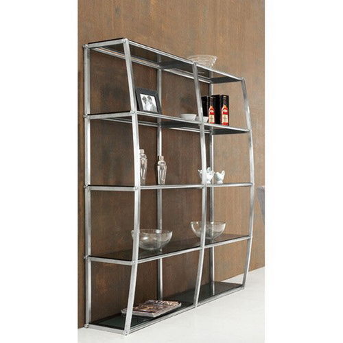 霧面不銹鋼展示架在現代商業與交通場景中的多樣化應用